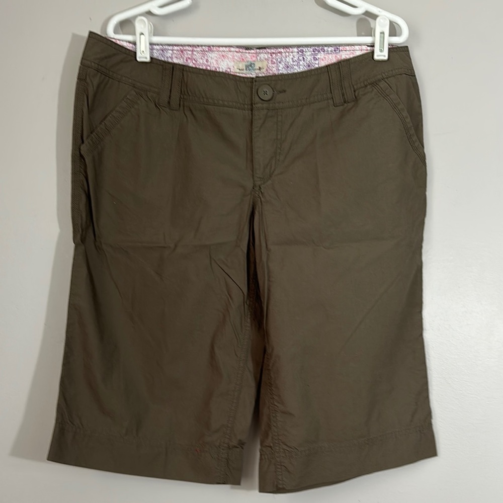 So Brown Casual Bermuda Shorts size 15